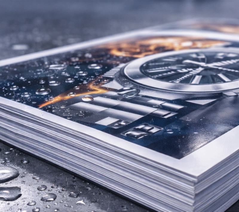 Druckveredelung für Druckereien und Industrie